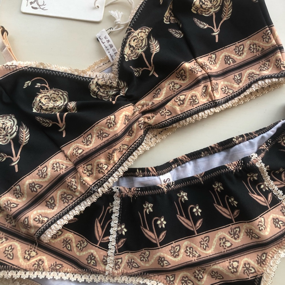 Spell Bohemian Royale Bralette & Bloomer set Lg